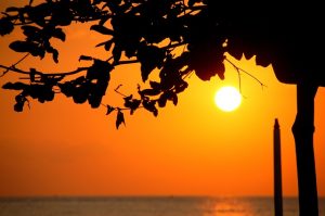 バリ島夕景